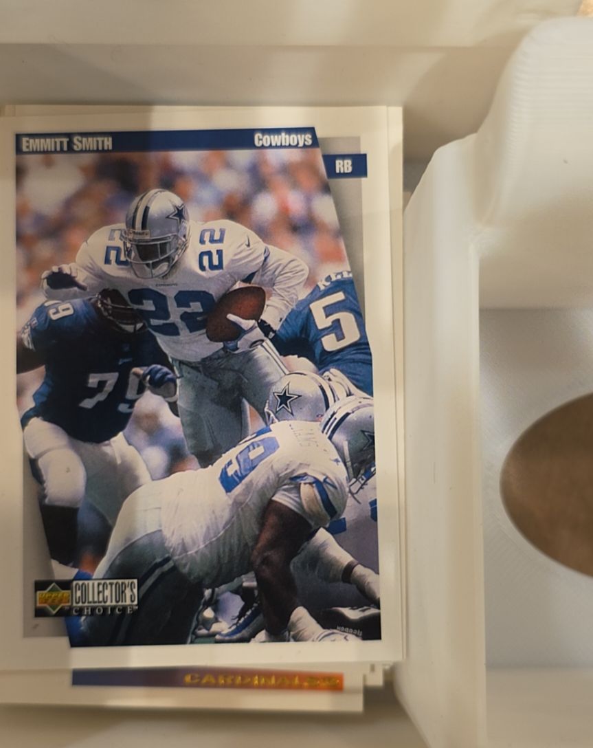 1997 Upper Deck Collector's Choice #162 Emmitt Smith — front