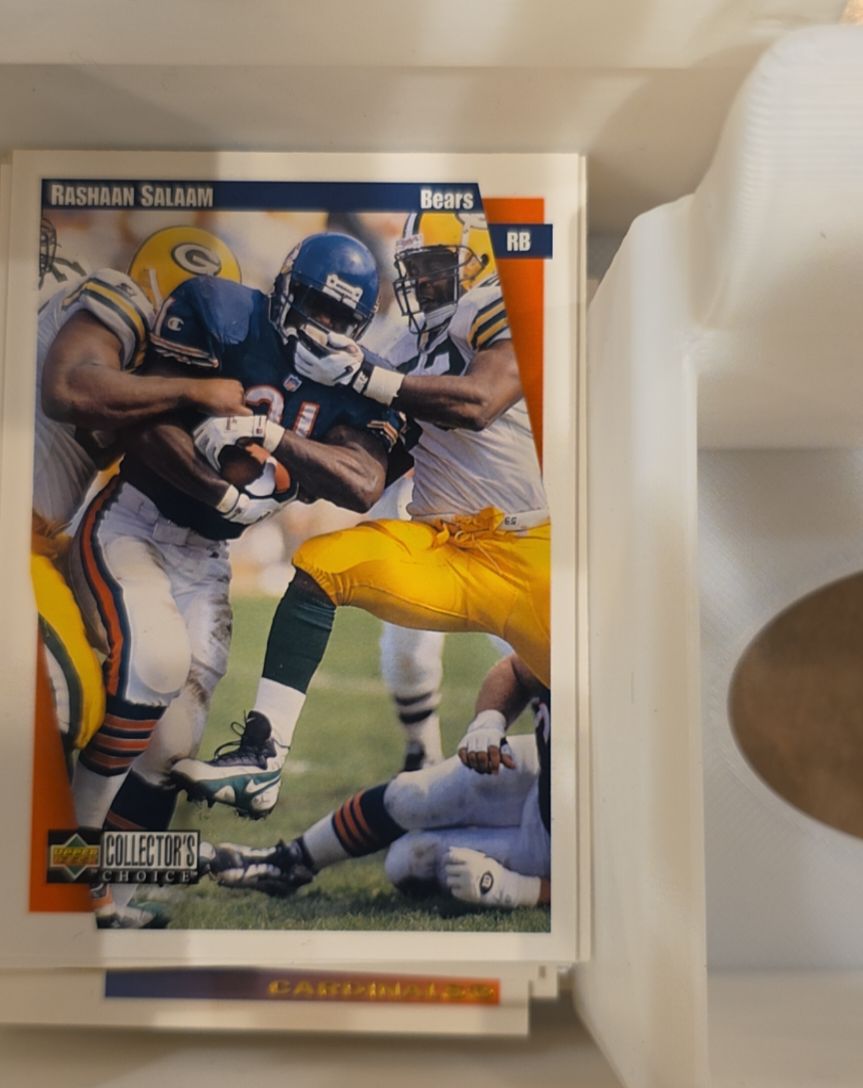 1997 Upper Deck Collector's Choice #100 Rashaan Salaam — front