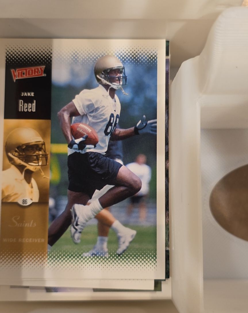 2000 Upper Deck Victory Jake Reed — front