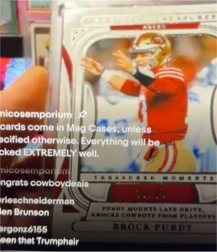 2024 Panini Prizm #249 Brock Purdy — front