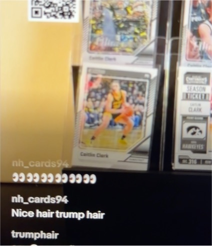 2024 Panini Instant Caitlin Clark Rookie Card — front