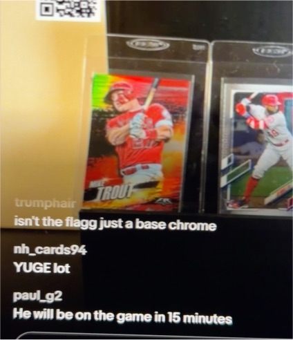 2020 Topps Series 1 #1 Mike Trout — front