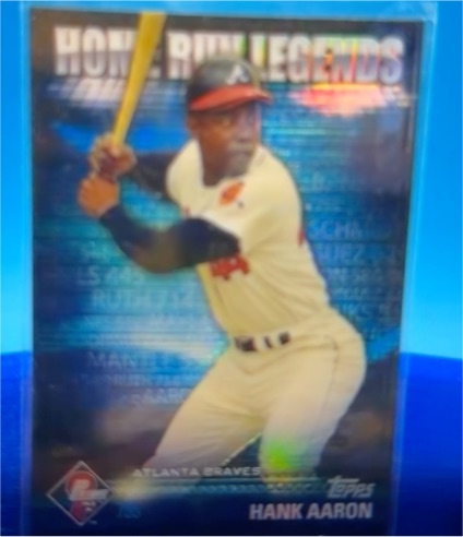 2012 Topps #HRL-1 Hank Aaron Prime Nine Home Run Legends — front