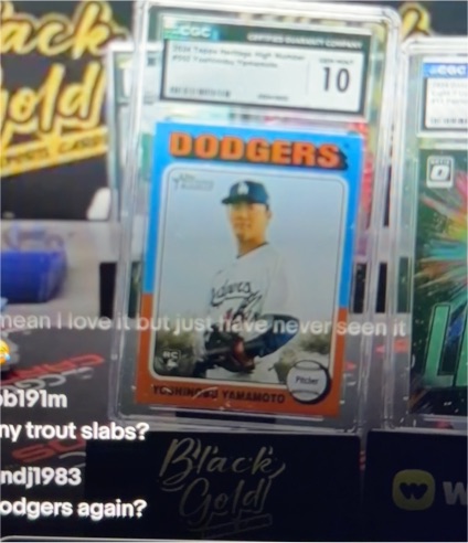 2024 Topps Heritage High Number #692 Yoshinobu Yamamoto — front