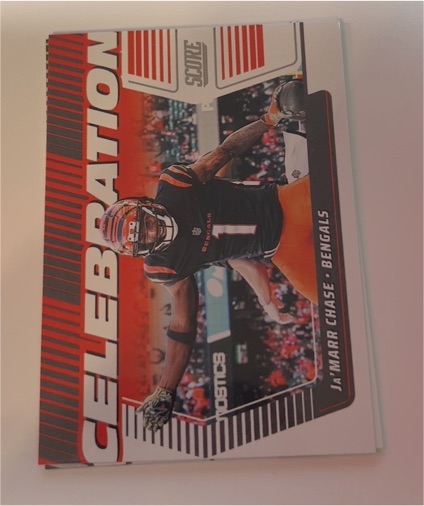 2025 Panini Score Celebration #C-JCH Ja'Marr Chase — front