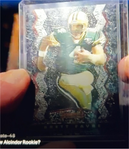 1995 Bowman's Best #12 Brett Favre — front