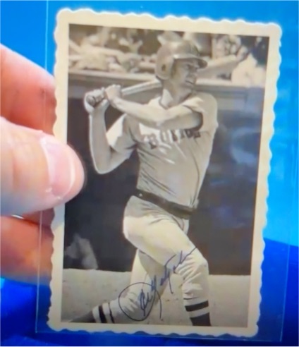 1969 Topps Deckle Edge #14 Rick Monday — front
