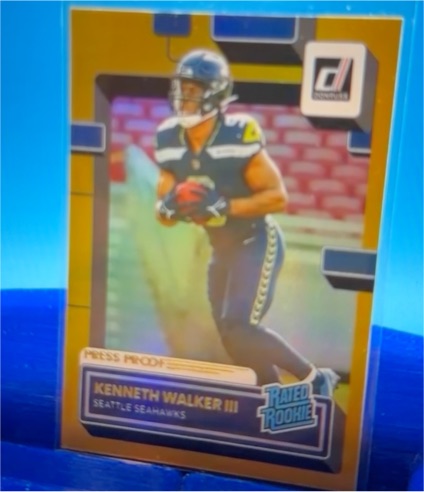 2022 Panini Donruss #318 Kenneth Walker III — front