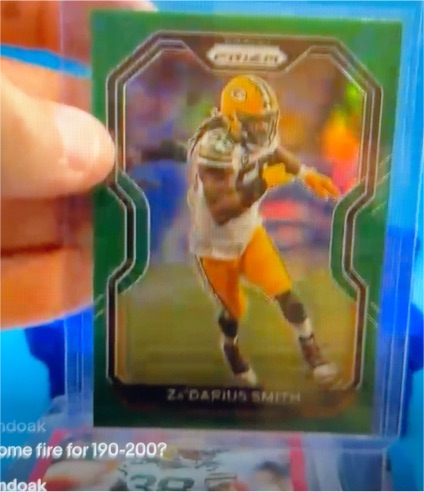 2021 Panini Prizm #355 Z'Darius Smith — front