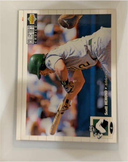 1994 Collector's Choice #408 Scott Hemond — front