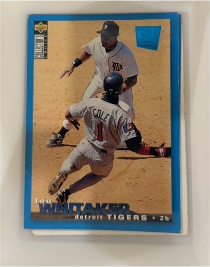 1995 Upper Deck Collector's Choice Special Edition #218 Lou Whitaker — front