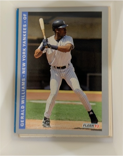 1993 Fleer #657 Gerald Williams — front