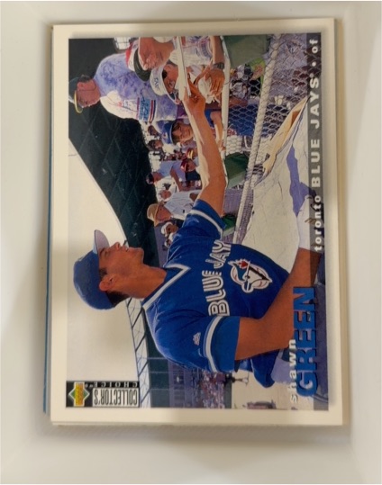 1995 Upper Deck Collectors Choice #144 Shawn Green — front