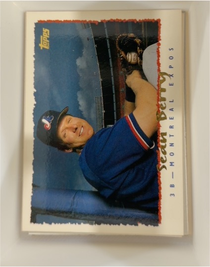 1995 Topps #530 Sean Berry — front