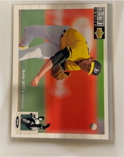 1994 Upper Deck Collector's Choice #471 Bobby Witt — front