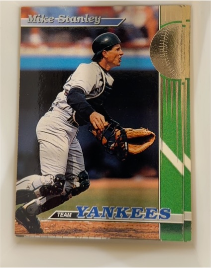 1993 Topps Stadium Club #12 Mike Stanley — front