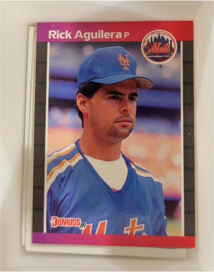 1989 Donruss #526 Rick Aguilera — front