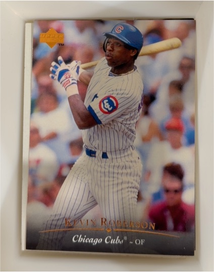 1995 Upper Deck #311 Kevin Roberson Chicago Cubs — front