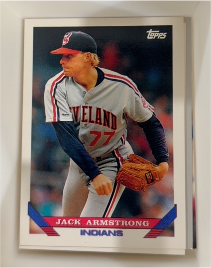1993 Topps #434 Jack Armstrong — front