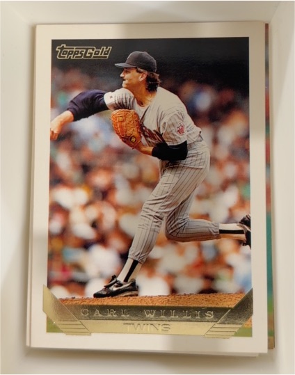 1993 Topps Gold #747 Carl Willis — front