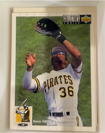 1994 Upper Deck Collector's Choice #438 Kevin Young — front
