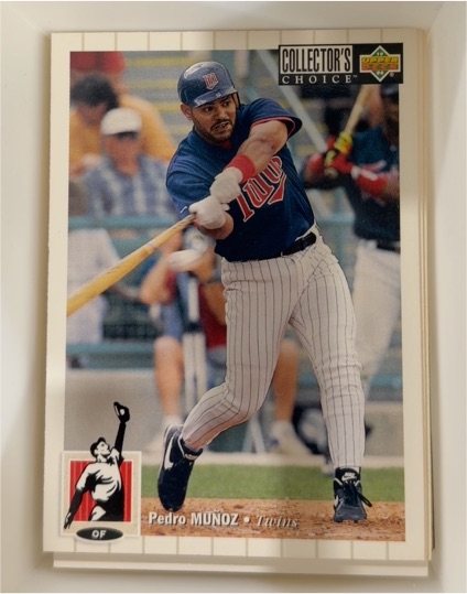 1994 Upper Deck Collector's Choice #543 Pedro Munoz — front