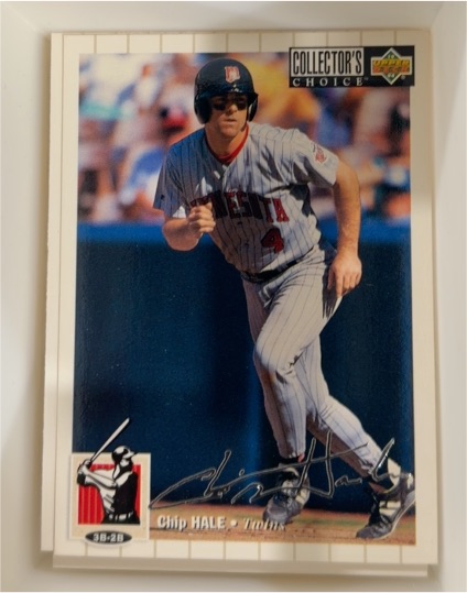 1994 Upper Deck Collector's Choice #573 Chip Hale — front