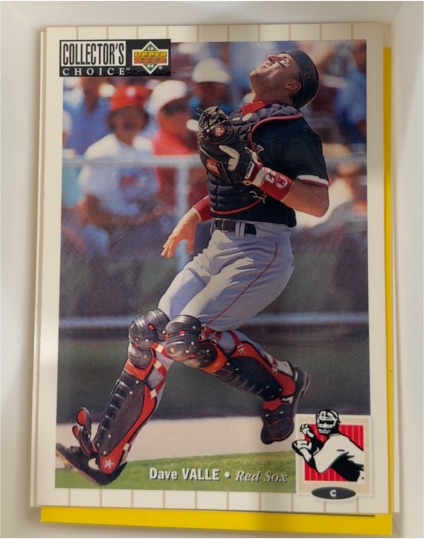1994 Upper Deck Collector's Choice #627 Dave Valle — front