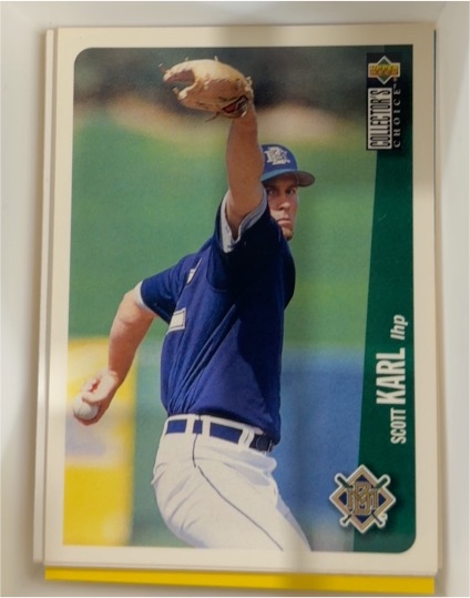 1996 Upper Deck Collector's Choice #596 Scott Karl — front