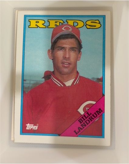 1988 Topps #42 Bill Landrum — front