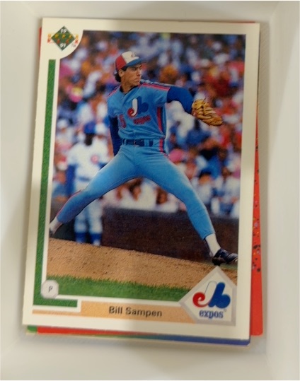 1991 Upper Deck #661 Bill Sampen — front
