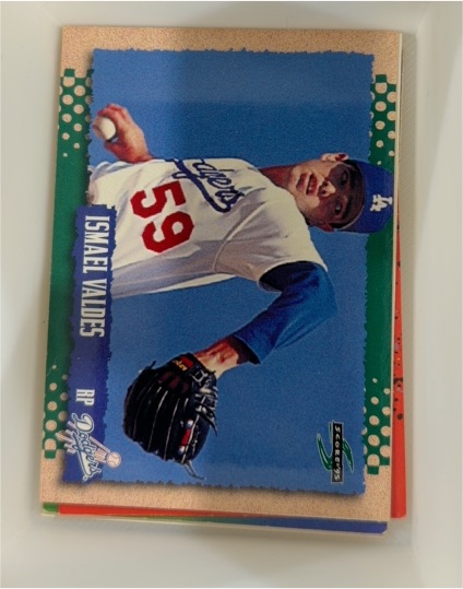 1995 Score #272 Ismael Valdes — front