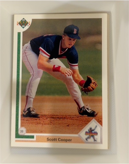 1991 Upper Deck #22 Scott Cooper — front