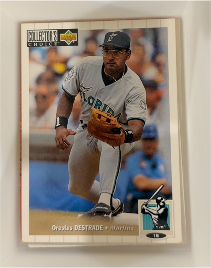 1994 Upper Deck Collector's Choice #397 Orestes Destrade — front