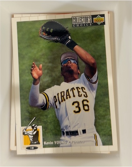 1994 Upper Deck Collector's Choice #438 Kevin Young — front