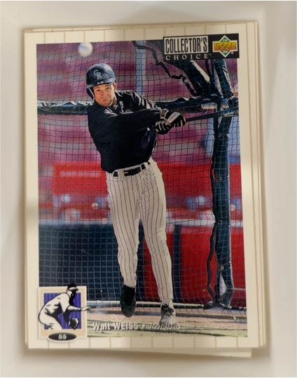 1994 Upper Deck Collector's Choice #488 Walt Weiss — front