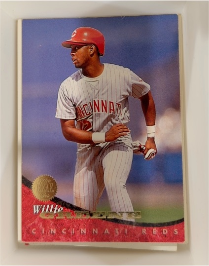 1994 Leaf #326 Willie Greene — front