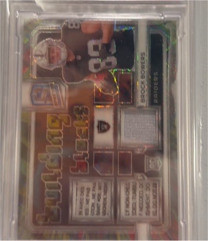 2024 Panini Spectra Building Blocks #BB-BBS Brock Bowers — front