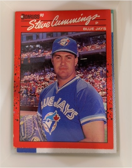 1990 Donruss #698 Steve Cummings — front