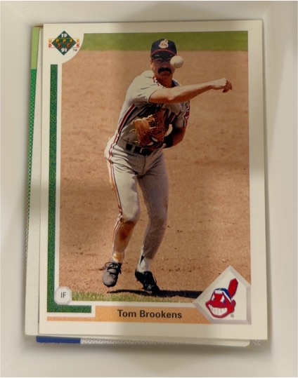 1991 Upper Deck #102 Tom Brookens — front