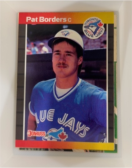 1989 Donruss #560 Pat Borders — front