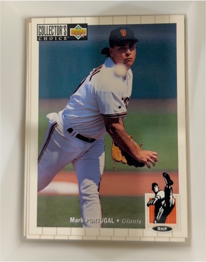 1994 Upper Deck Collector's Choice #568 Mark Portugal — front
