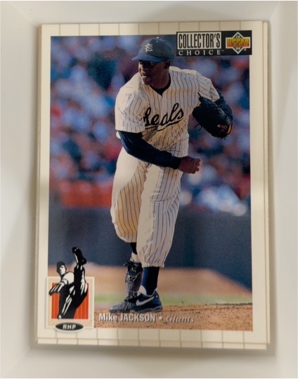 1994 Collector's Choice #622 Mike Jackson — front