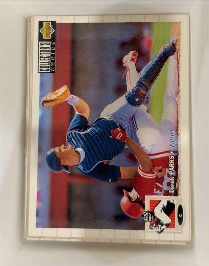 1994 Upper Deck Collector's Choice #378 Derek Parks — front