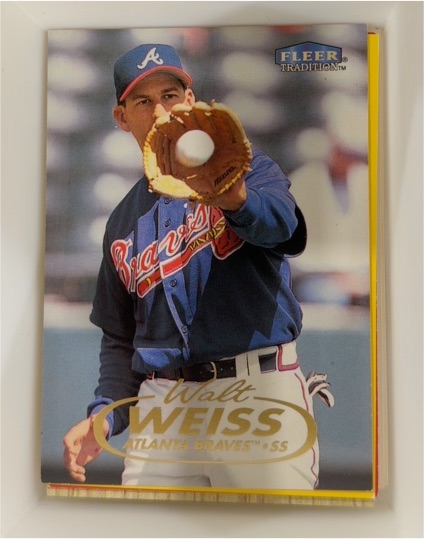 1998 Fleer Tradition #459 Walt Weiss — front