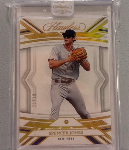 2023 Panini Flawless #05/10 Spencer Jones — front