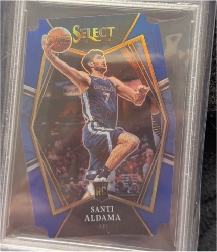 2021-22 Panini Select Premier Level #101 Santi Aldama — front