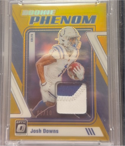 2023 Donruss Optic Rookie Phenom #RP-JD Josh Downs — front