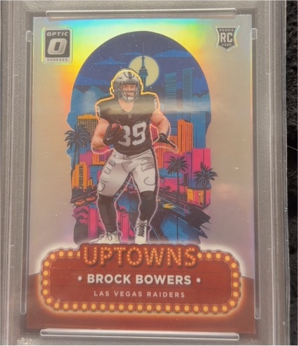 2024 Panini Donruss Optic Uptowns #8 Brock Bowers — front