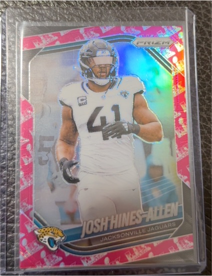 2025 Panini Prizm #43 Josh Hines-Allen — front